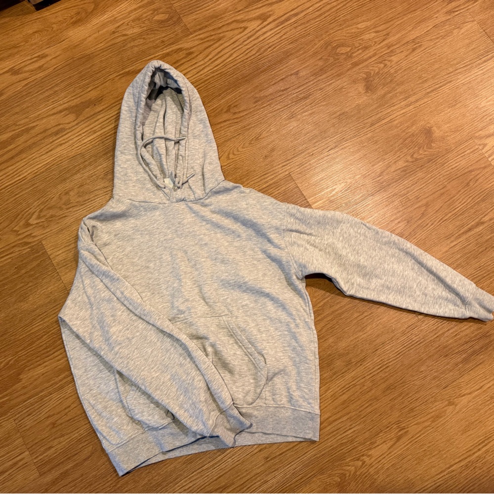 H&M Light Gray Casual Hoodie
